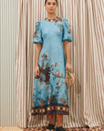ALEMAIS Georgie Midi Dress LUXAMORE
