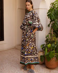 ALEMAIS Maroc Midi Dress LUXAMORE