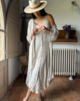 Bypias Oasis Linen Dress - Sand LUXAMORE