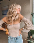 Estilo Emporio Fiorella Top - Natural LUXAMORE