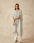 Estilo Emporio La Vista Linen Dress - Binario LUXAMORE