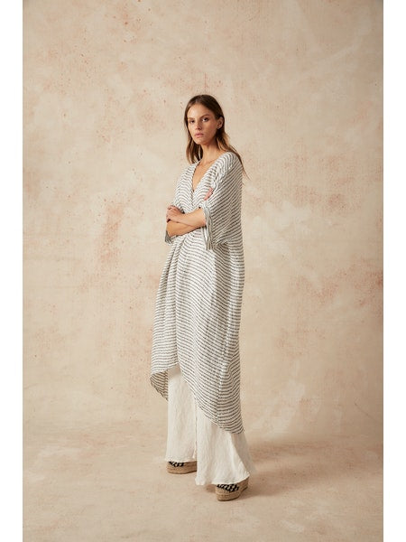 Estilo Emporio La Vista Linen Dress - Binario