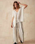 Estilo Emporio Zaza Top Giorno Panna - LUXAMORE