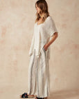 Estilo Emporio Zaza Top Giorno Panna - LUXAMORE