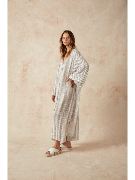 Estilo Emporio Zorba Maxi Linen Dress