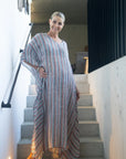 Exclusive: Estilo Emporio Polla Maxi Kaftan - Bolegna Reduced impact LUXAMORE