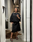 La Bottega di Brunella Linen Dress VESTITO MOSE' - Battista LUXAMORE