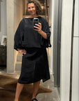 La Bottega di Brunella Linen Dress VESTITO MOSE' - Battista Reduced impact LUXAMORE