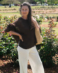 La Bottega di Brunella Top Maglia Bonta - Campagna Chocolate Sustainable LUXAMORE