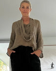 La Bottega di Brunella Top Maglia Delusa - Campagna Fossil Sustainable LUXAMORE