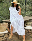 Bypias Liliana Linen Dress - White
