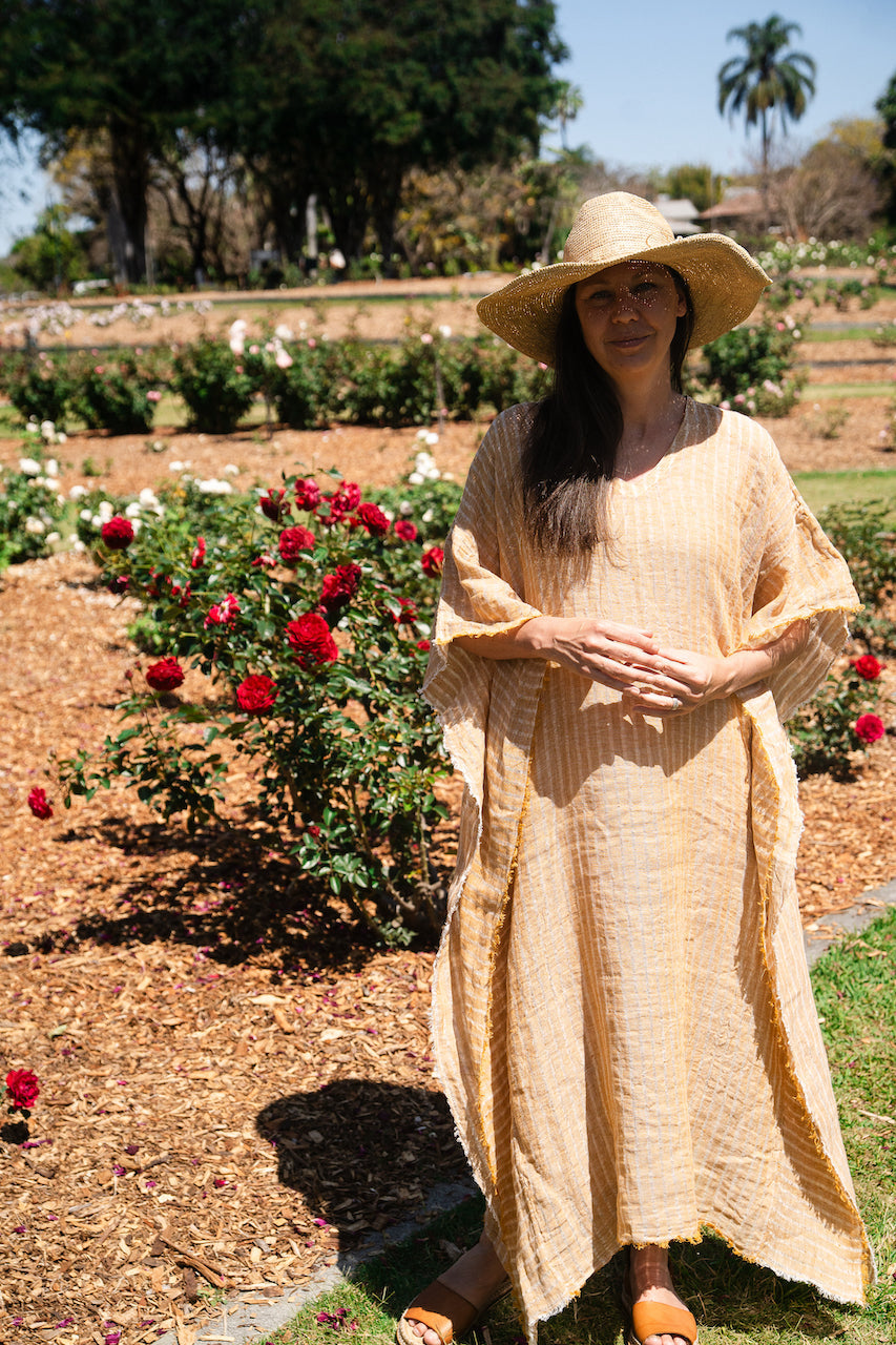 Exclusive: Estilo Emporio Polla Maxi Kaftan - Pappagallo Ora