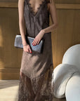Charli - Solange Slip Dress - Espresso