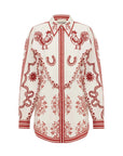 ALÉMAIS Giddy Embroidered Shirt Reduced impact LUXAMORE