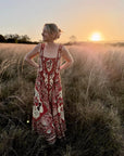 ALÉMAIS Kenny Midi Dress Reduced impact LUXAMORE