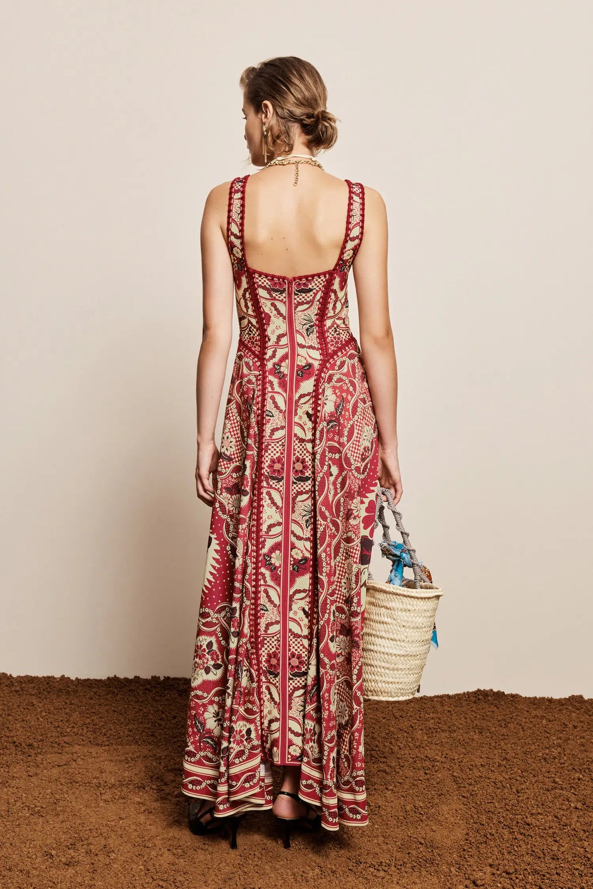 ALÉMAIS Kenny Midi Dress Reduced impact LUXAMORE