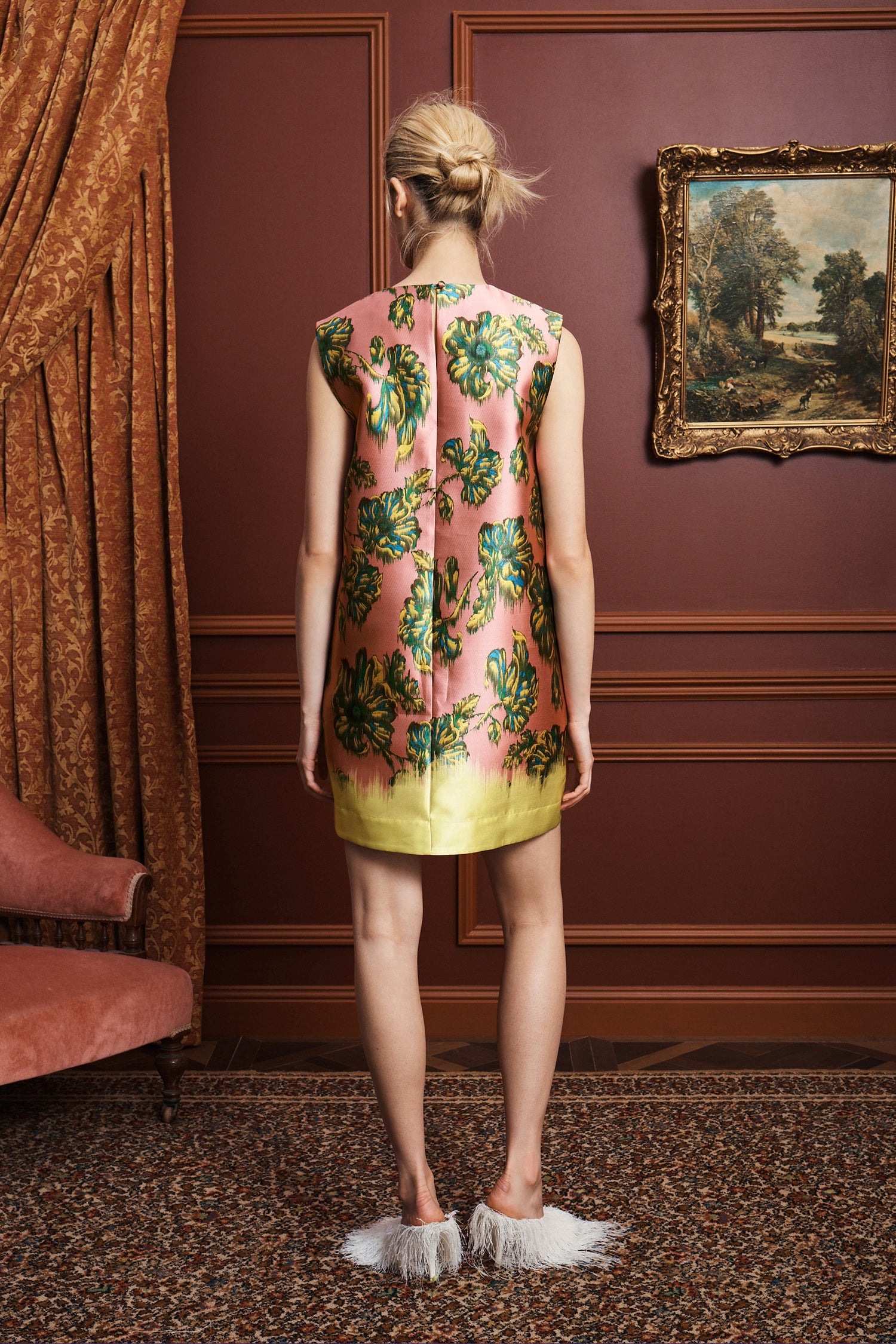 ALEMAIS Faye Mini Dress sustainable prefall 26 LUXAMORE  