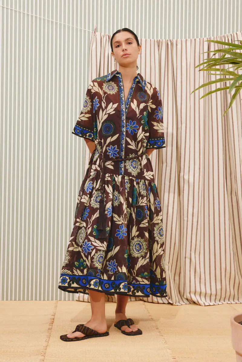 ALÉMAIS Jasper Shirtdress LUXAMORE  
