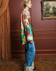 ALEMAIS MLAK Silk Shirt sustainably made artist collab MLAK prefall 26 LUXAMORE  