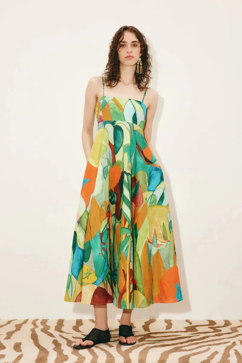 ALÉMAIS Mokshini Sundress LUXAMORE  