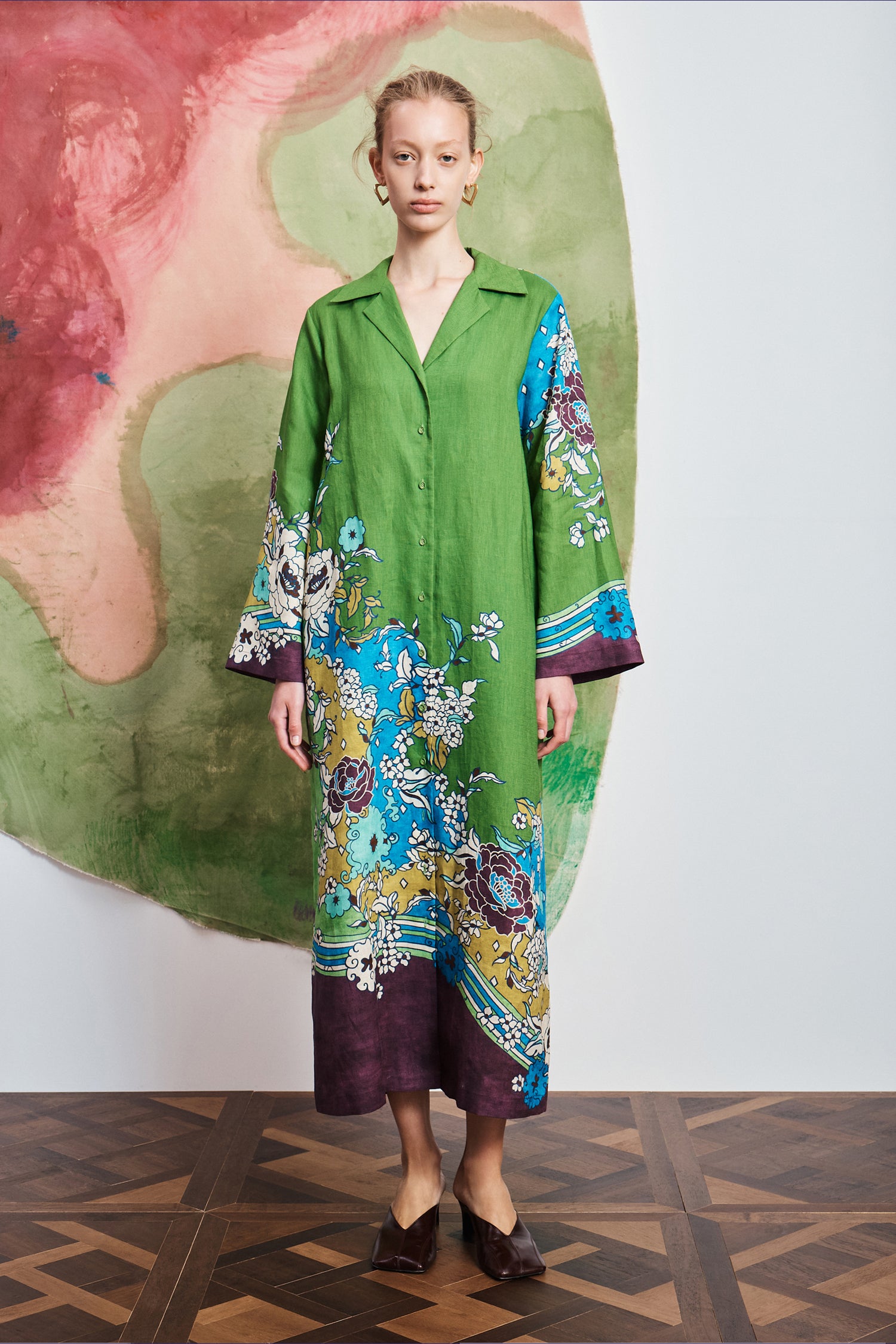 ALEMAIS Nanci Shirtdress sustainable prefall 26 LUXAMORE  