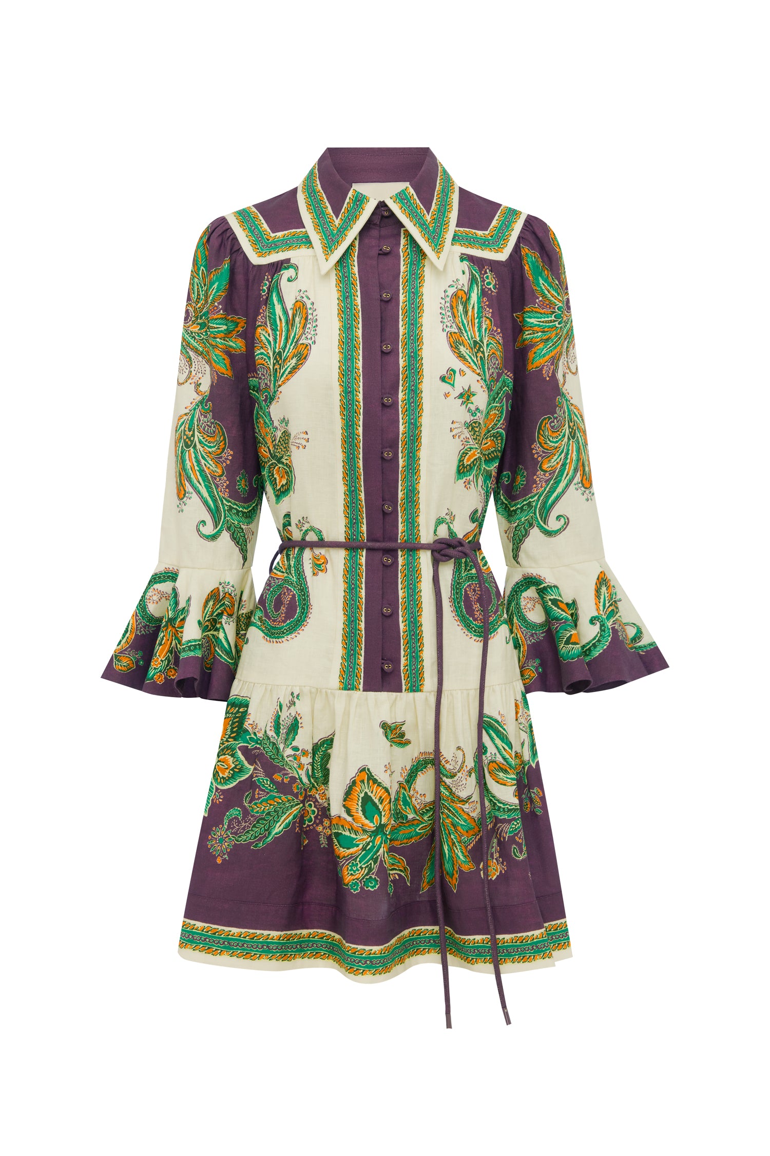 ALEMAIS Ruthie Mini Dress sustainable prefall 26 LUXAMORE  
