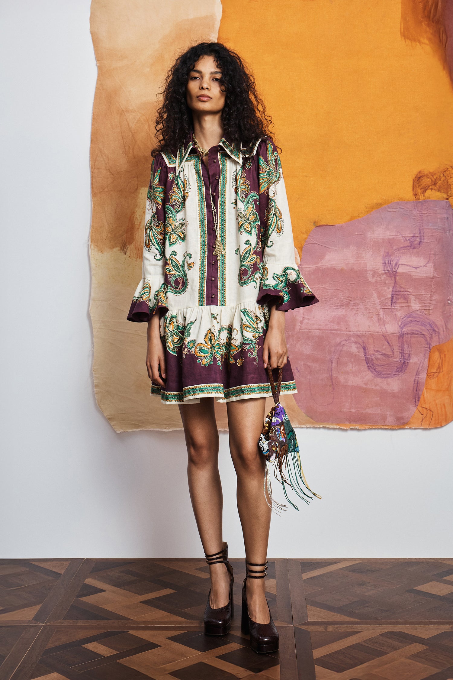 ALEMAIS Ruthie Mini Dress sustainable prefall 26 LUXAMORE  
