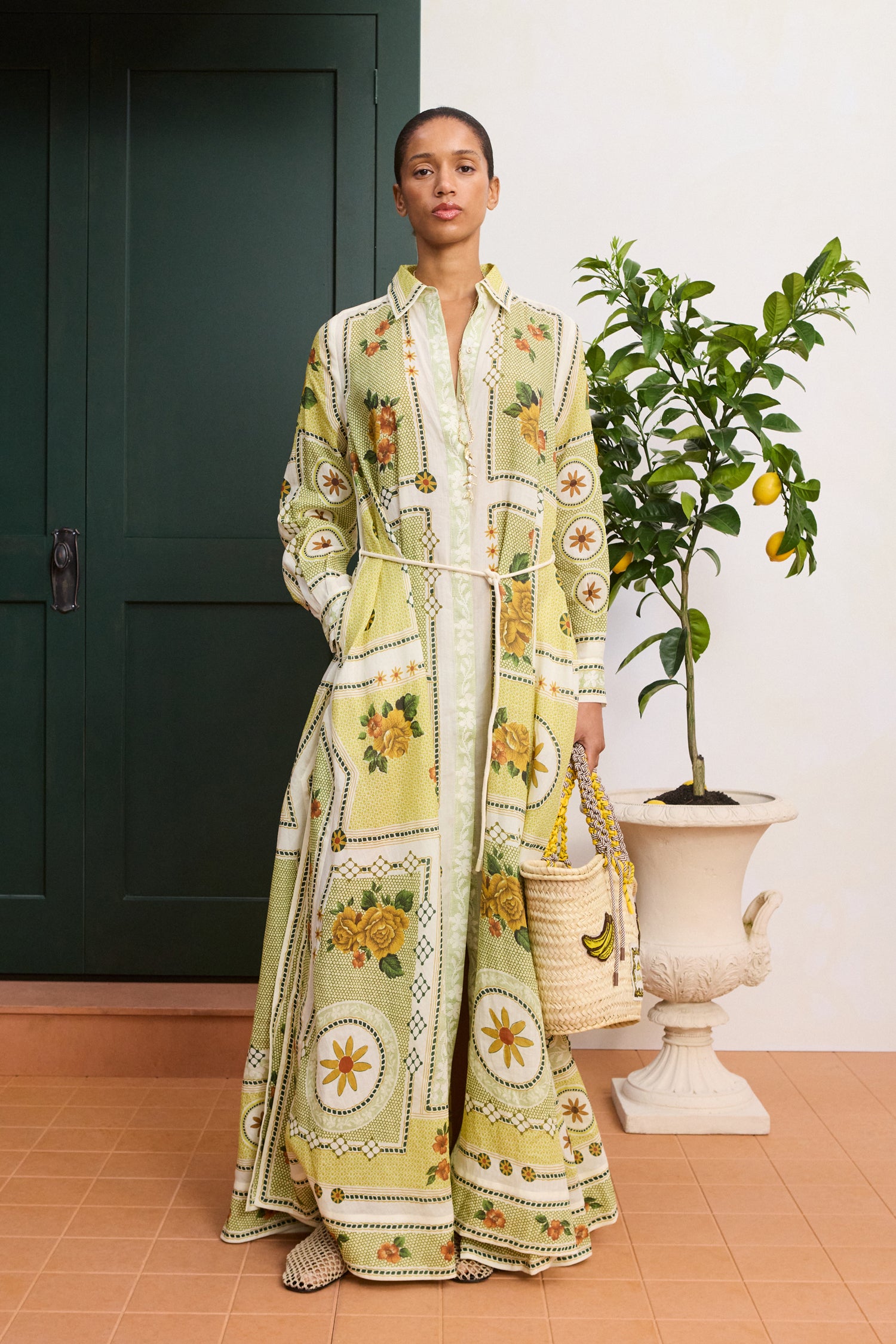 Alemais Dixie Shirtdress swatch LUXAMORE  