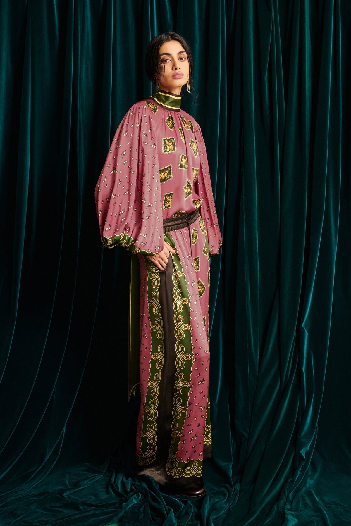 Alemais Lacey Silk Pants