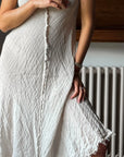 Bypias Oasis Linen Dress - Sand LUXAMORE  
