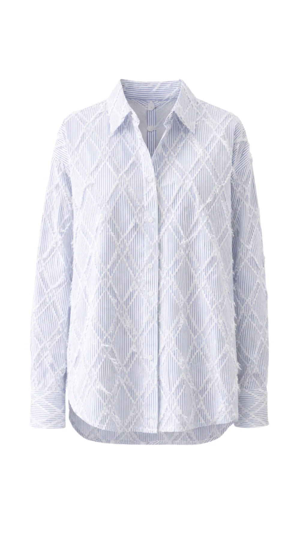 Charli - Marlowe Shirt - Blue Stripe LUXAMORE  