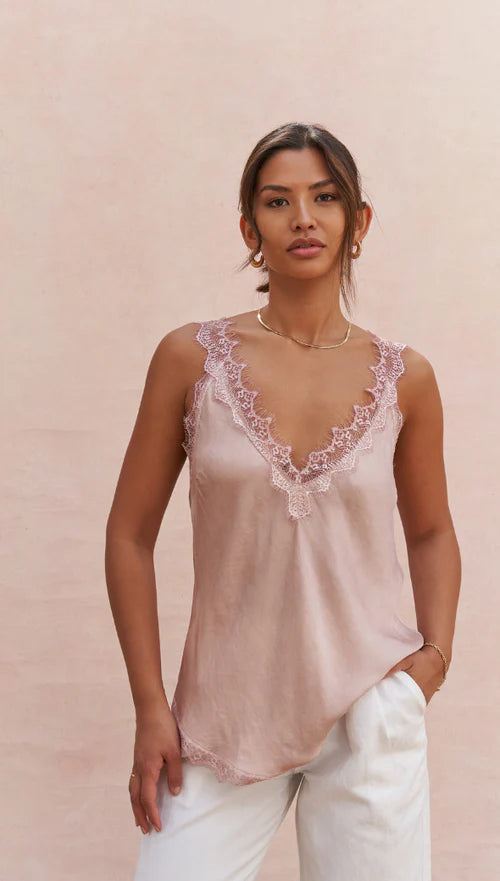 Charli - Solange Camisole - Blush Reduced impact LUXAMORE