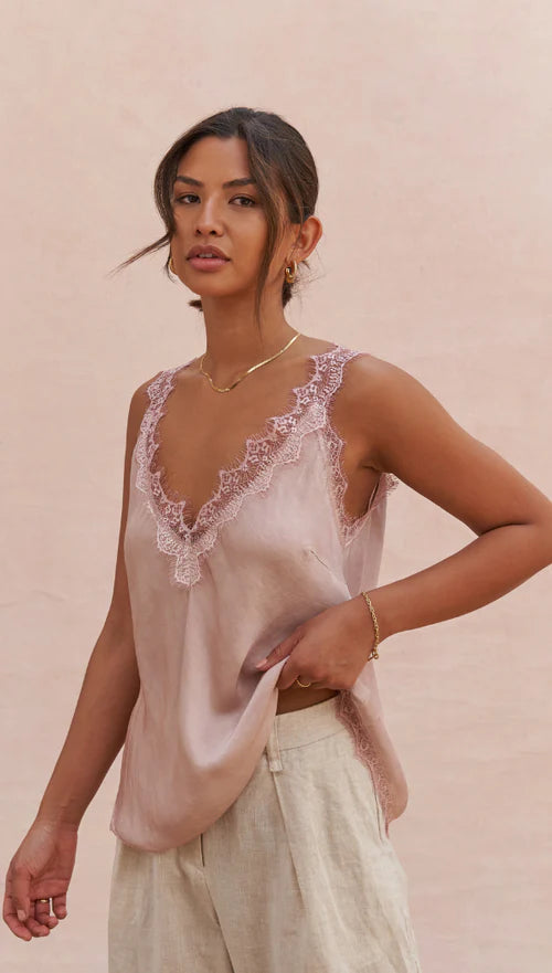 Charli - Solange Camisole - Blush Reduced impact LUXAMORE