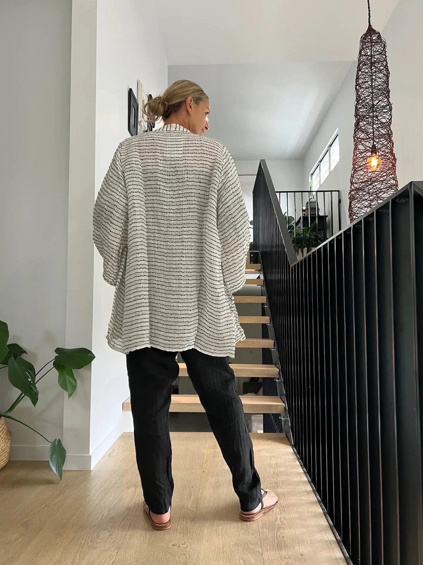 Estilo Emoporio Manta Mini Linen Dress LUXAMORE  