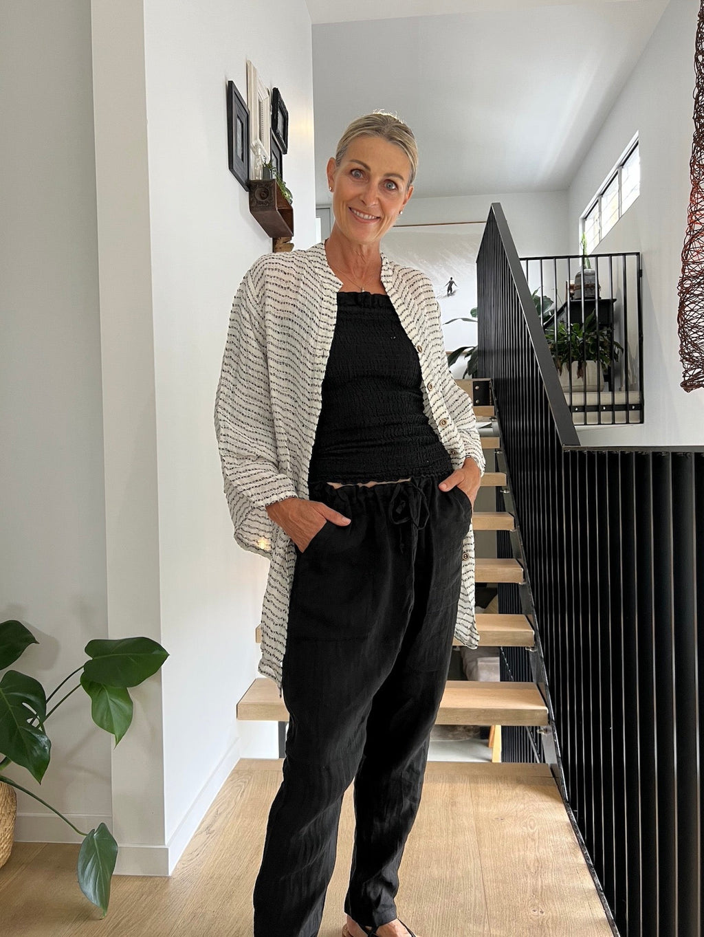 Estilo Emoporio Manta Mini Linen Dress