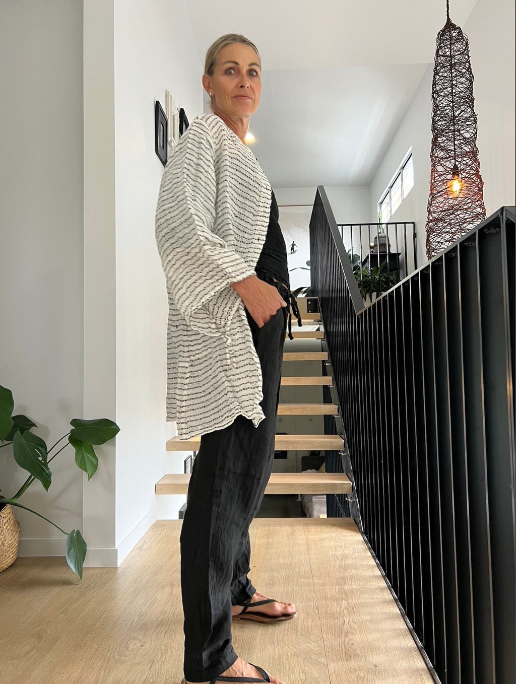 Estilo Emoporio Manta Mini Linen Dress