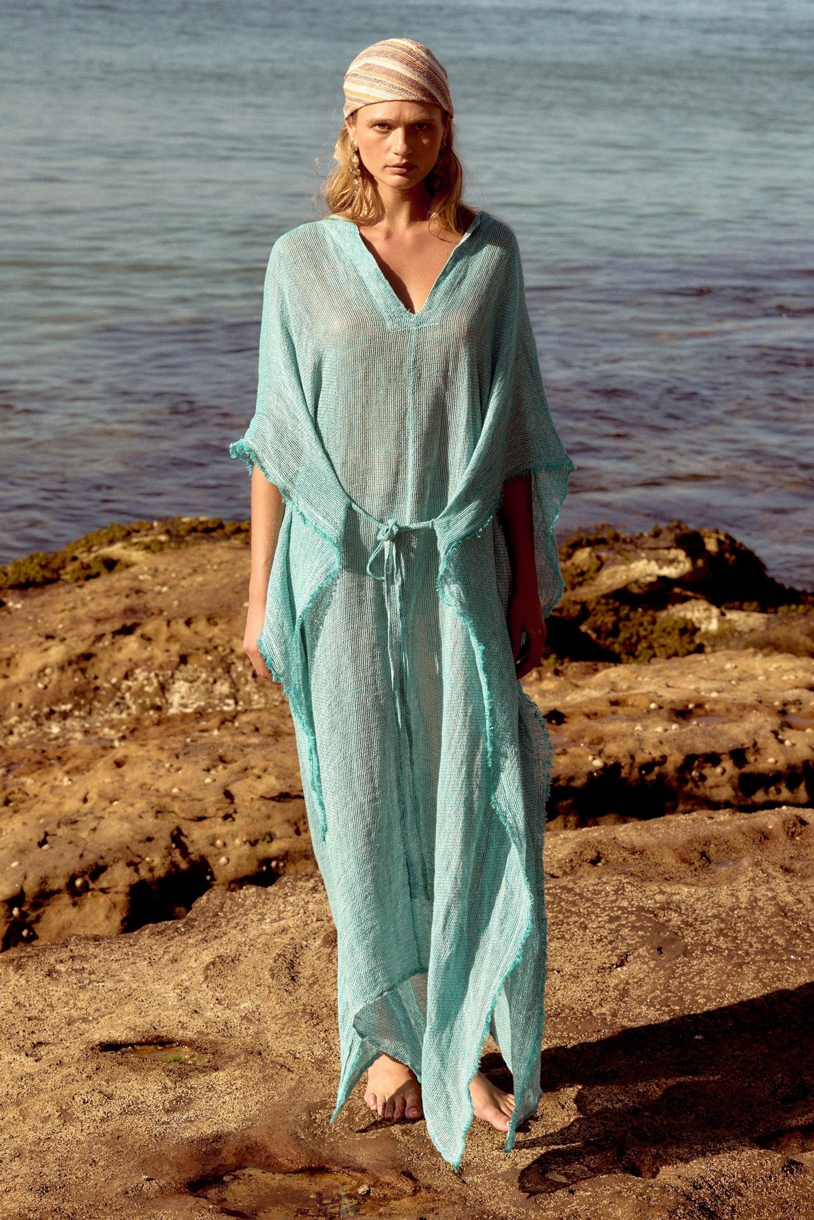Estilo Emporio Corfu Kaftan Dress - LUXAMORE