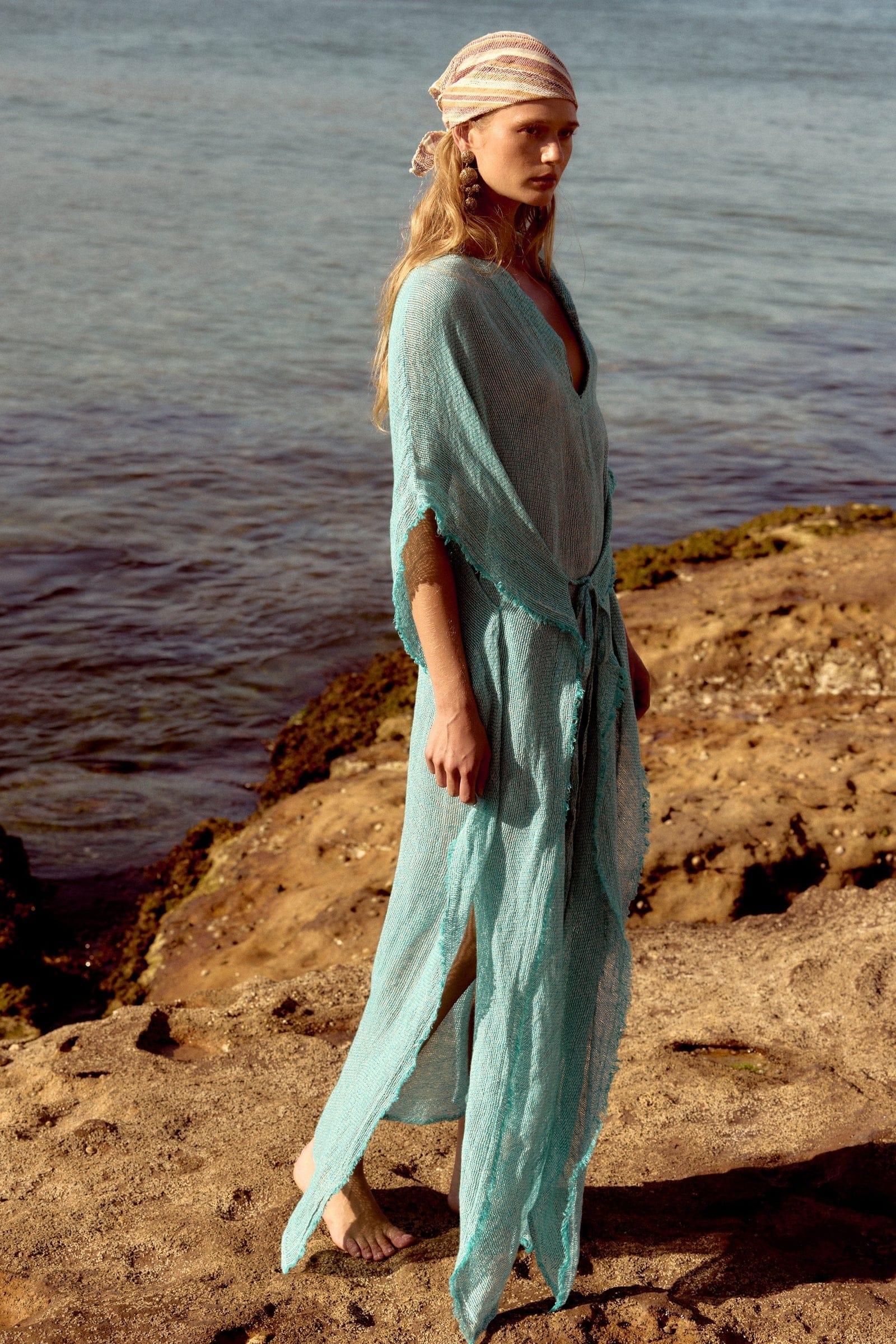 Estilo Emporio Corfu Kaftan Dress - LUXAMORE