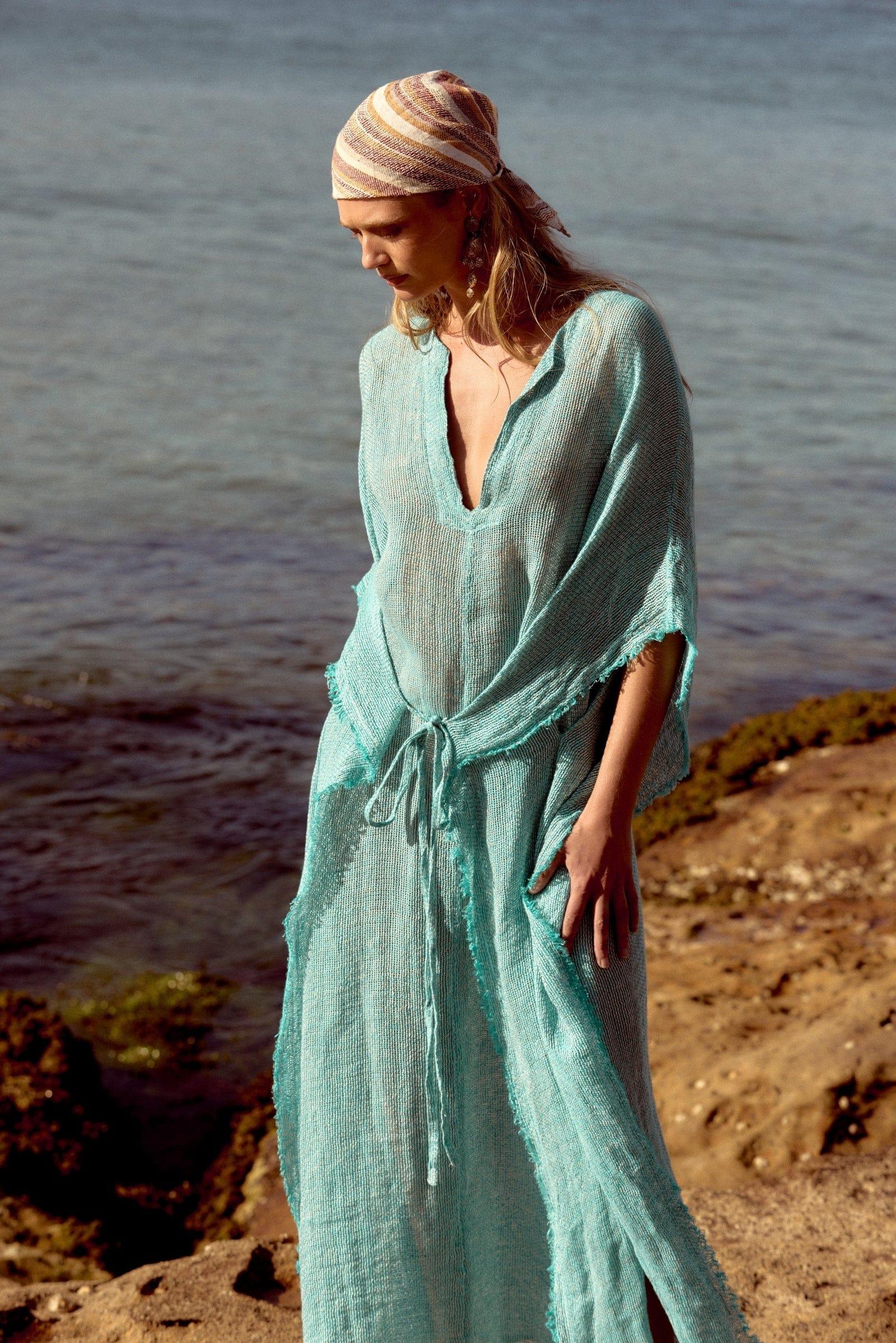 Estilo Emporio Corfu Kaftan Dress - LUXAMORE