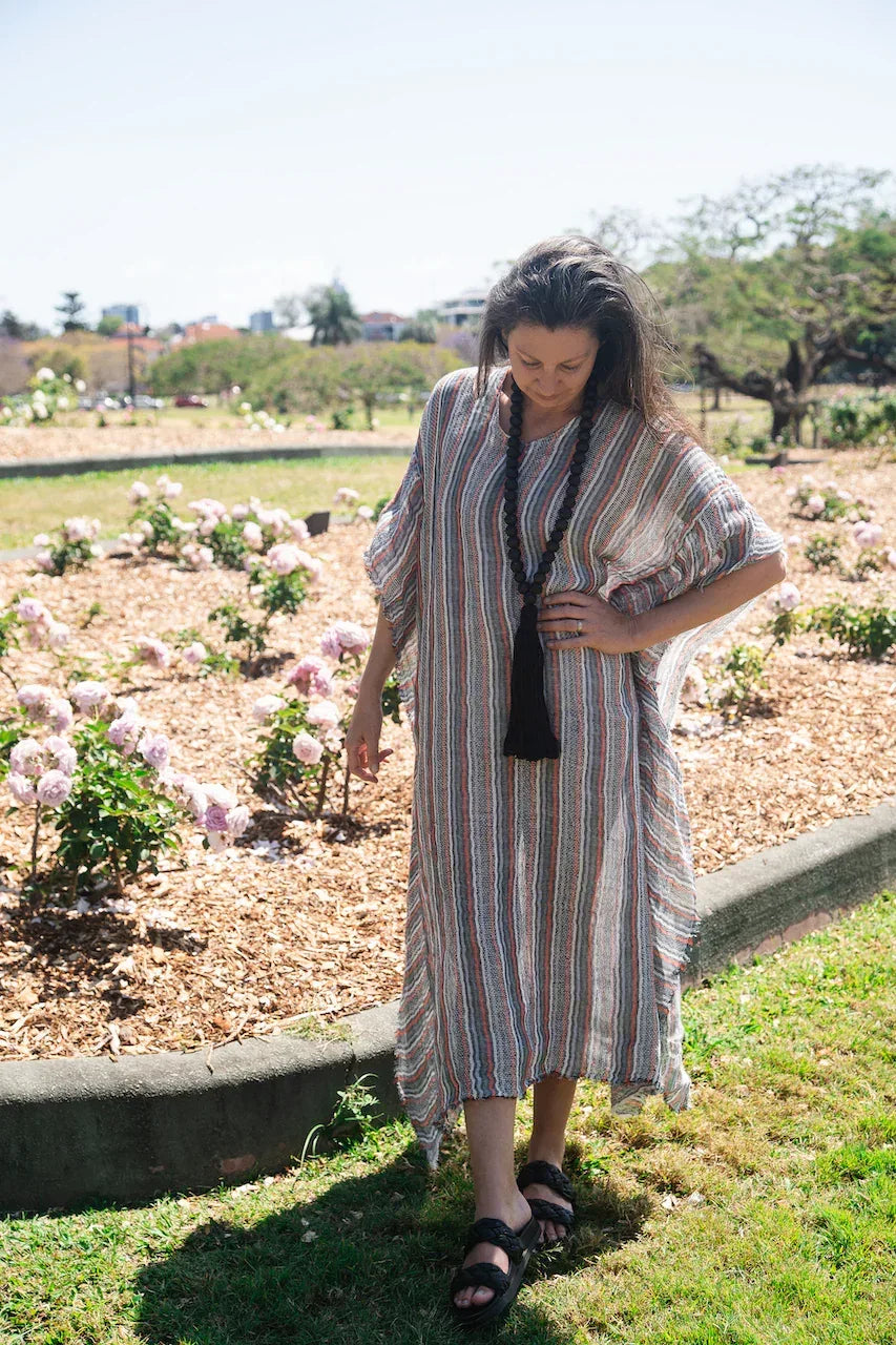 Exclusive: Estilo Emporio Polla Maxi Kaftan - Bolegna - LUXAMORE