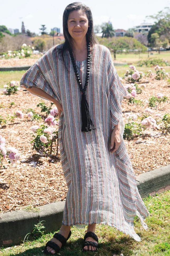 Exclusive: Estilo Emporio Polla Maxi Kaftan - Bolegna - LUXAMORE