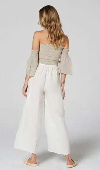 Estilo Emporio Fiorella Top - Grey LUXAMORE  