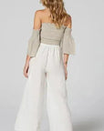 Estilo Emporio Fiorella Top - Grey LUXAMORE  