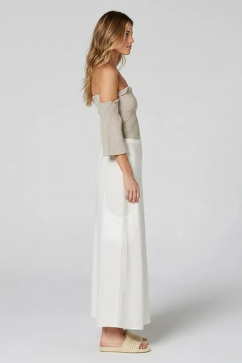 Estilo Emporio Fiorella Top - Grey LUXAMORE  