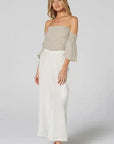 Estilo Emporio Fiorella Top - Grey LUXAMORE  