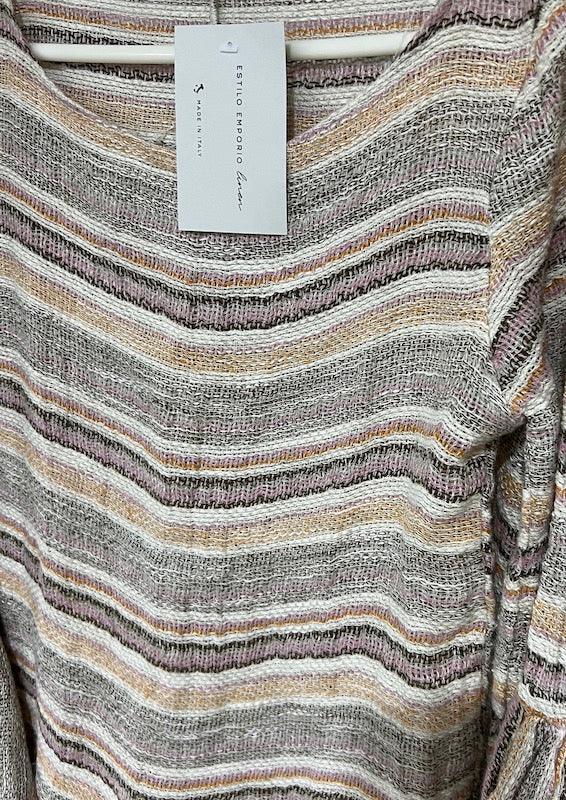 Estilo Emporio Halston Top - Marakesh worn by model in natural setting LUXAMORE 