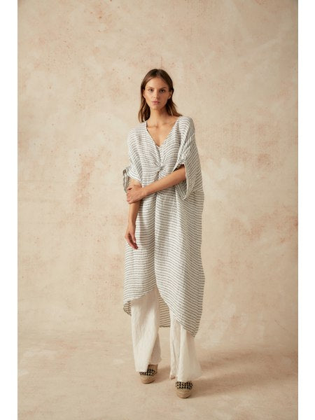 Estilo Emporio La Vista Linen Dress - Binario