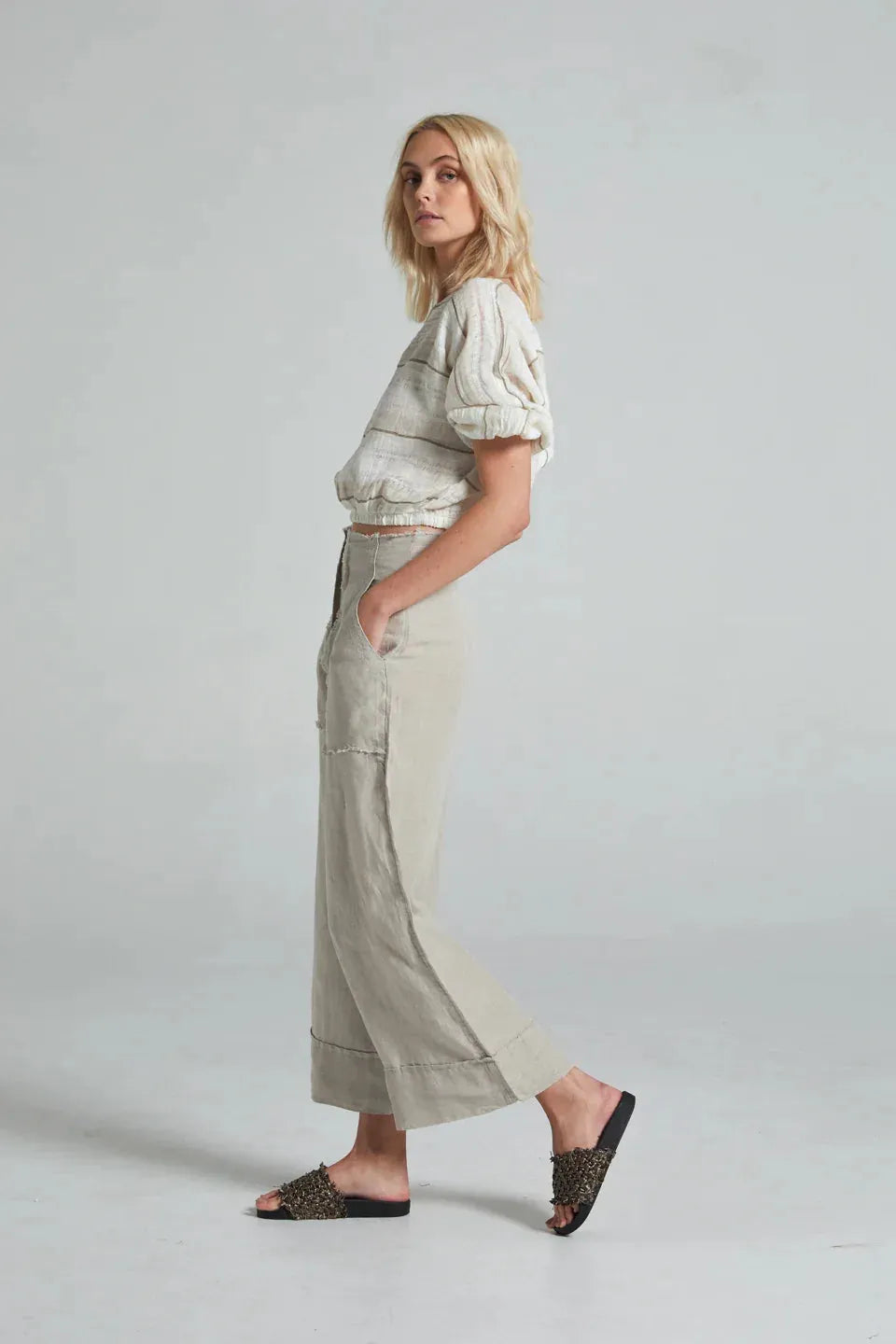 Estilo Emporio Linen Pant Riviera LUXAMORE  
