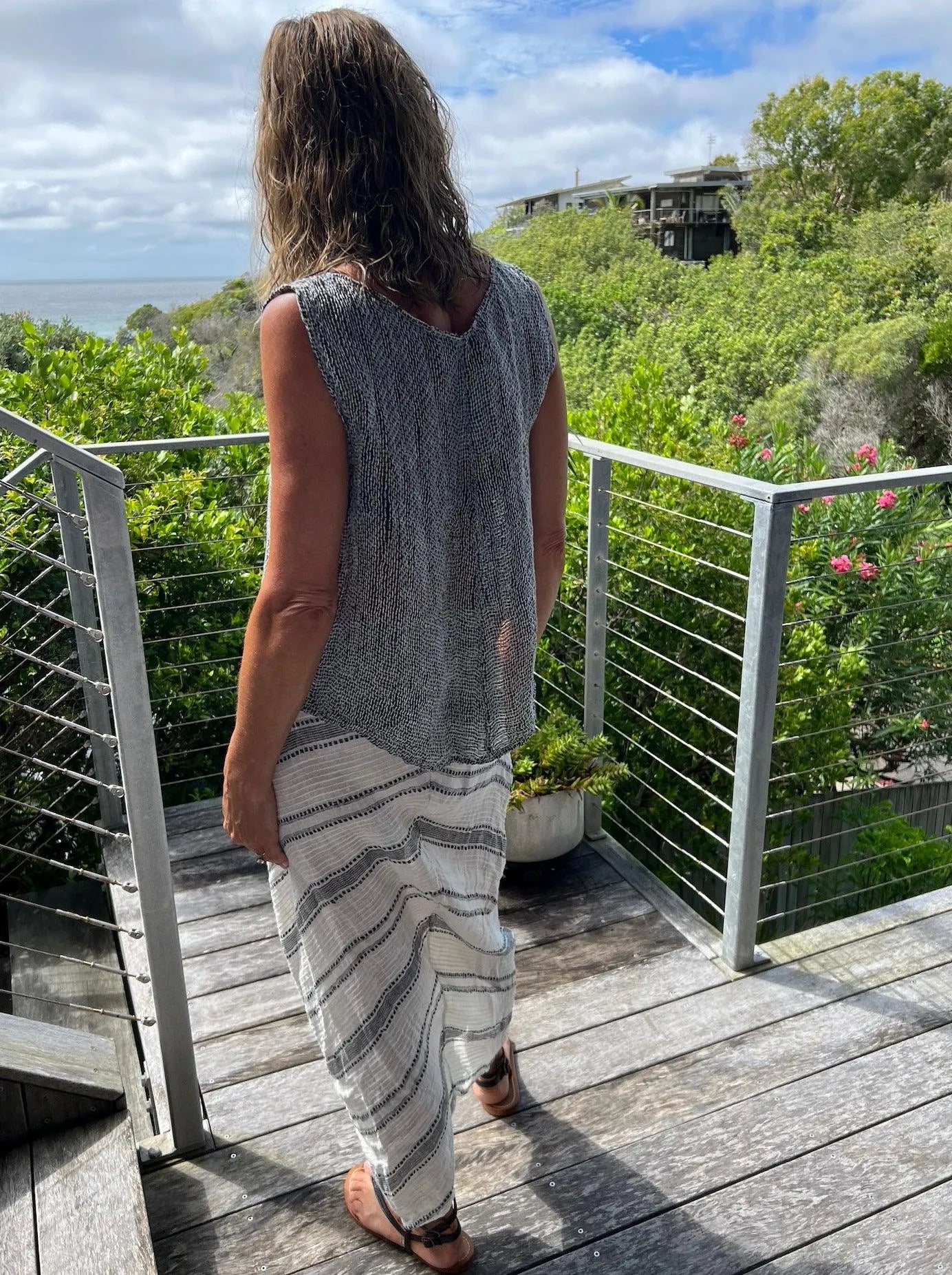 Estilo Emporio Malay Skirt - Monochroma LUXAMORE  