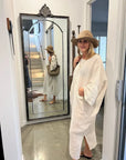 Estilo Emporio Nebbilio Linen Dress - Lyla LUXAMORE  